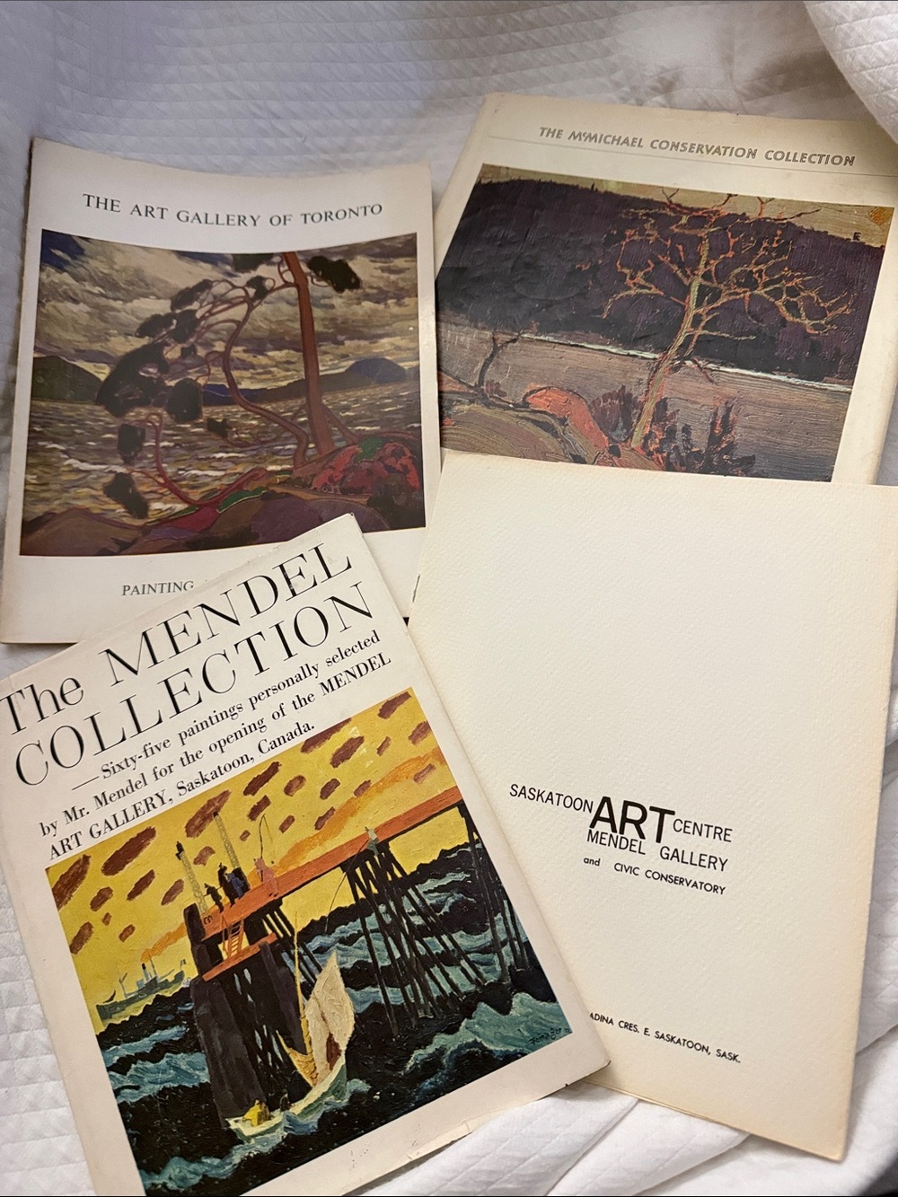 Vintage Canadian Art Catalog Bundle | AGO, McMichael & Mendel
